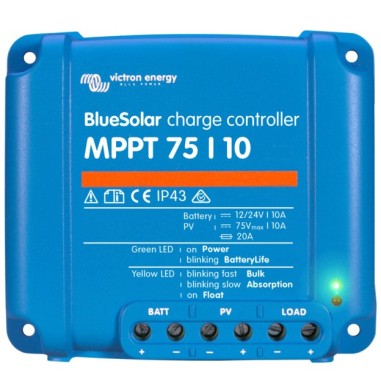 Regulador de carga Victron BlueSolar MPPT 75/10