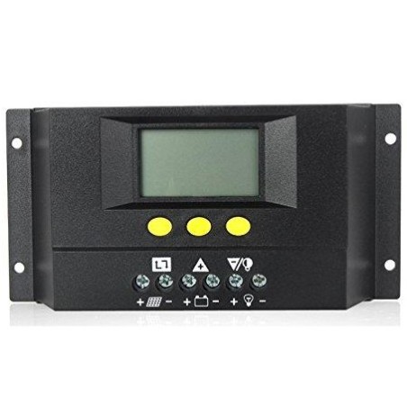 Regulador de carga PWM SOLAR30 30A/12-24V con display