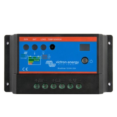 Regulador de carga Victron BlueSolar PWM-Light 20A/12-24V