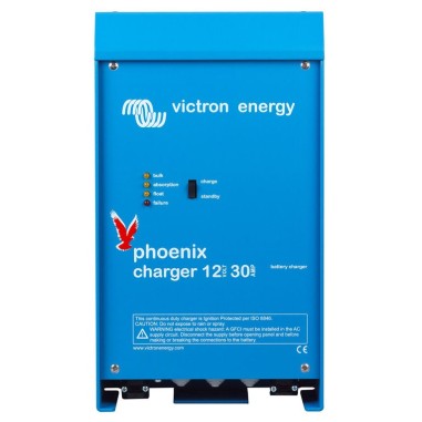 Cargador de baterías Victron Phoenix 12V/30A (2+1) 120-240V