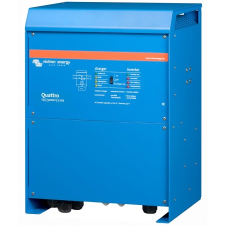 Inversor Victron Quattro 24V/3000VA-70-50-50