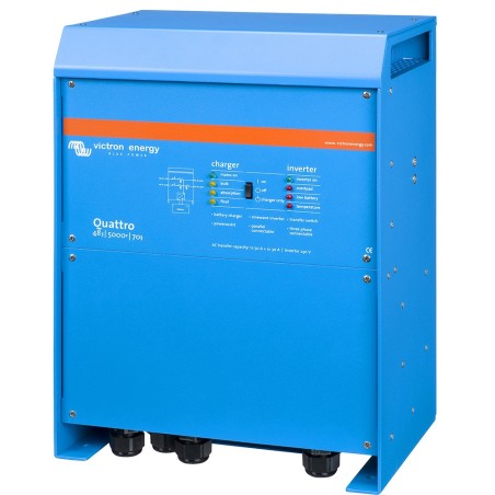 Inversor Victron Quattro 48V/5000VA-70-100-100
