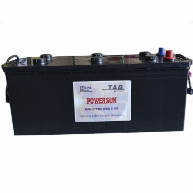 Batería POWER SUN marca TAB solar 12V/160Ah C100