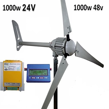 Aerogenerador de viento iSTA Breeze i-1000 48V/1000W con regulador 1000W