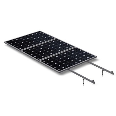 Soporte para 1 placa solar coplanar (panel hasta 1134mm)