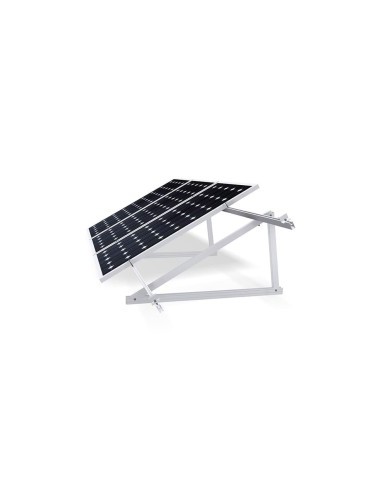 Soporte para 1 placa solar inclinado 15º  (paneles hasta 2400x1134mm)