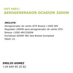OCASION: Kit Aerogenerador... 2