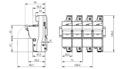 Base fusible PMX 22x58 SIN... 2