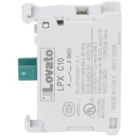 Contacto auxiliar Lovato LPX C10
