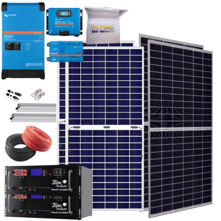 Kit solar Victron con baterías de Litio 17220W/27060W 48V