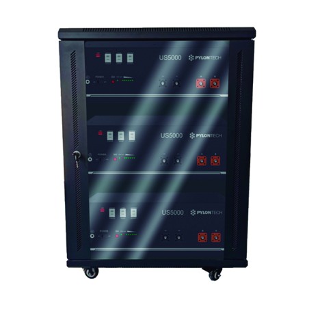 Armario Rack U12 para baterías 600x600x635 mm