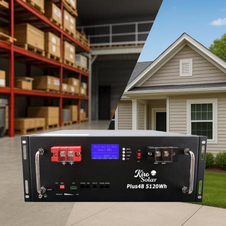 PALET 16ud: Batería de Litio Kirosolar Plus48+ 5120W