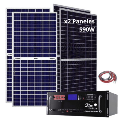 Pack ampliación: 2 Paneles 555W + 1...