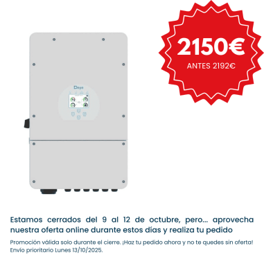 Inversor Deye Sun Híbrido 12kW 1ph SG02LP1