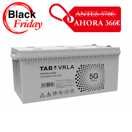 Batería Monoblock AGM 5GVRLA200 12V/250Ah C100 Solar