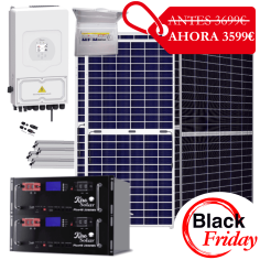 Kit solar Deye 5KW con...