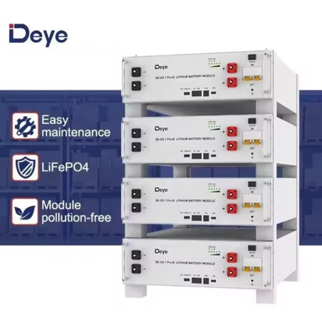 Batería de Litio Deye 48V 5.12kWh SE-5.1G Pro-B