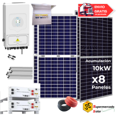 Kit solar Deye 5KW con...