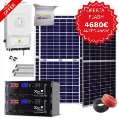 Kit solar Deye 8KW con...