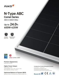 Panel Solar 615W Aiko...