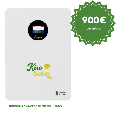 Batería de Litio KiroSolar Plus BL48+...