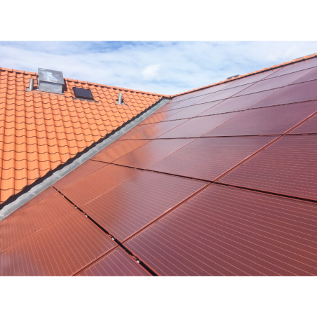 Pallet 12ud: Panel Solar 400W Bifacial Terracotta TOP Con N-type