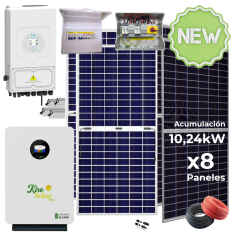 Kit solar Deye 6KW con...