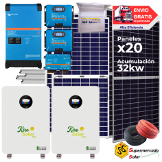 Kit solar Victron 8kW con...