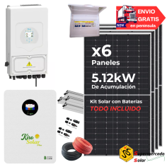 Kit solar Deye 5KW con...