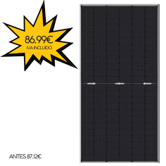 Panel Solar Bifacial 595W...