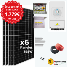Kit autoconsumo Deye 5KW
