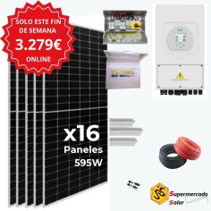 Kit autoconsumo Deye 8KW
