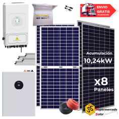 Kit solar Deye 5KW con...