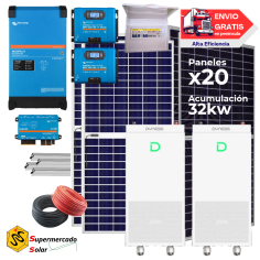 Kit solar Victron 8kW con...