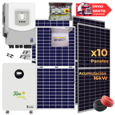 Kit solar Deye 6KW con...